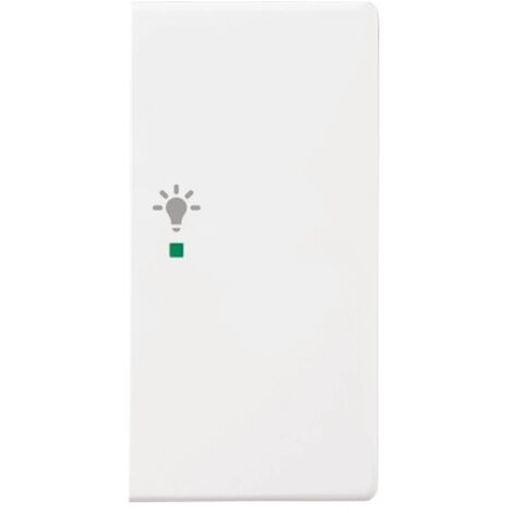 Bascule double avec symbole ’’lumière’’ droit e studio blanc