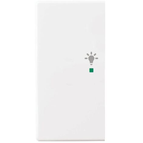 Bascule double avec symbole ’’lumière’’ gauche studio blanc