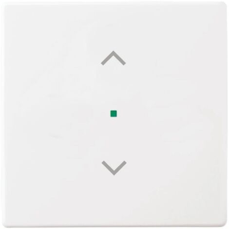 Bascule simple avec symbole ’’store’’ studio blanc