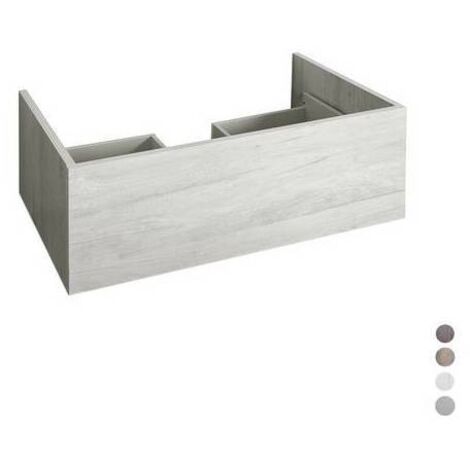 BASE 1 CASSETTO CON VANO SIFONE MOD. UNIKA Misura: cm 70x45,5xH.25 Olmo Scuro