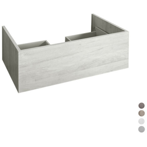 BASE 1 CASSETTO CON VANO SIFONE MOD. UNIKA Misura: cm 80x45,5xH.25 Olmo Naturale
