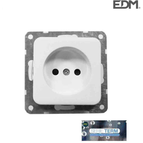 Base 10-16A da incasso serie Term EDM Blister
