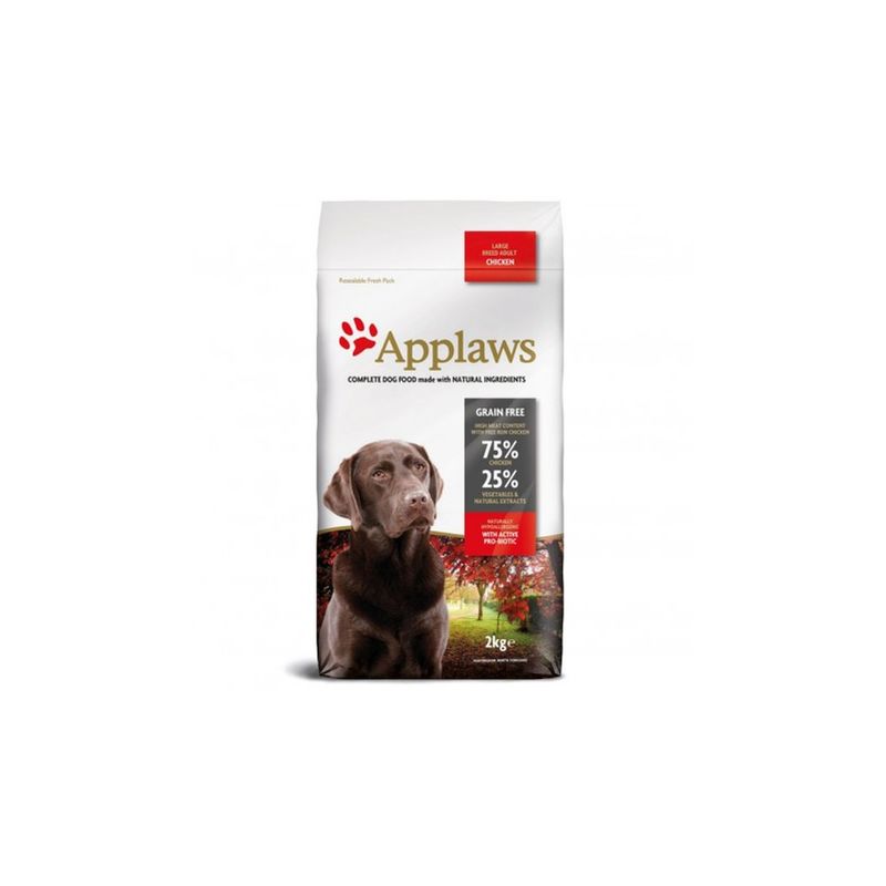 

Adult Large Breed Chicken Saco de 2 Kg - Applaws