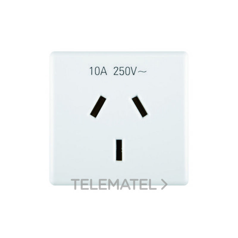 

BASE 2P+T 10A ST.AUSTR.SY/WT GW20357 - Gewiss