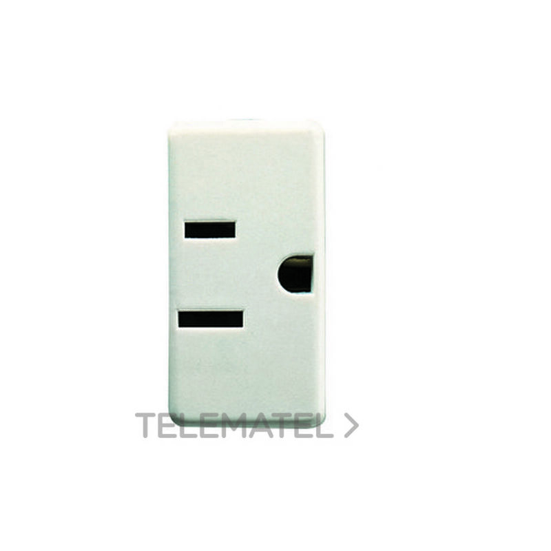 

BASE 2P+T 15A 125V ST.USA SY/WT GW20214 - Gewiss