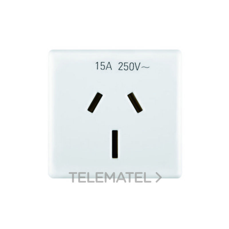 

BASE 2P+T 15A ST.AUSTR.SY/WT GW20356 - Gewiss