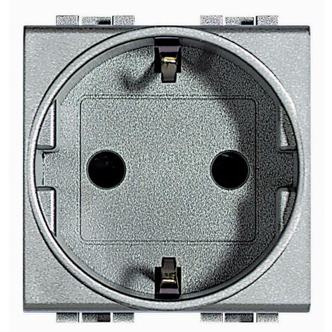 Base 2P+T Livinglight conexión tornillo Tech 2 módulos NT4141