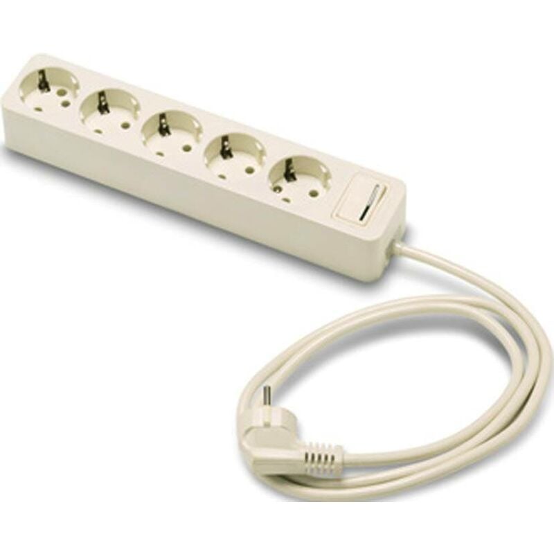 

Base múltiple con interruptor 3 tomas 1,5m.