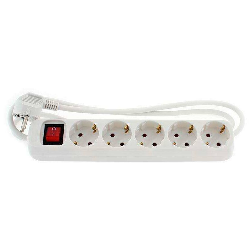 

Base 5 enchufes con interruptor 3G1,5mm, 1,5m