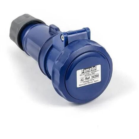 Base aérea 2P+T 16A 230V IP67