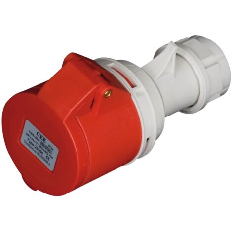 Base aérea 5P (3P+t+n) IP44 220V-346V 16A Cetac