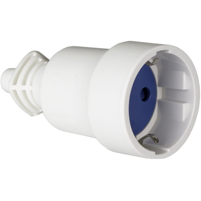 

Base aérea bipolar con TTL blanca 16A 250V caucho termoplástico ( 707CB) - Solera