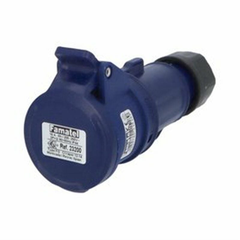 

BASE IP44 S.11 16A-220/240V 2P+T 6 Hs.