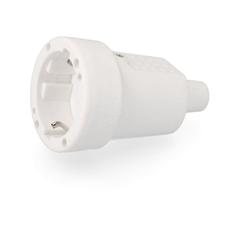 

Enchufe impermeable EDM de goma blanca IP44 R42101