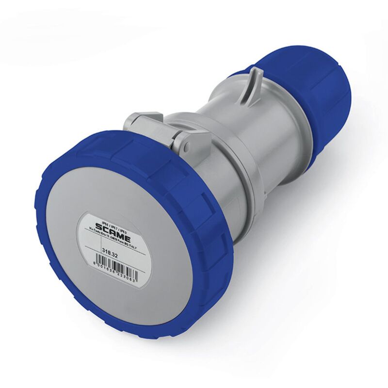 

Base Aérea Industrial CETAC 32A IP66 Optima SCAME 2P+T 250 V AC - 2P+T 250 V AC