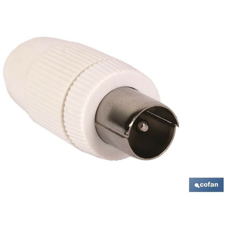 

Conector antena macho recto 95mm