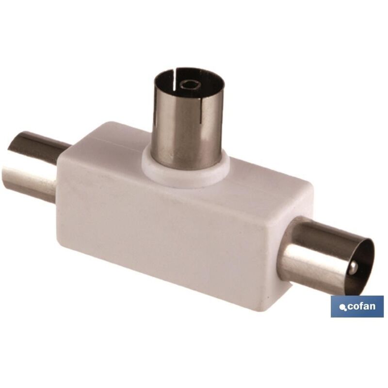 

Adaptador antena t 1 hembra 2 machos