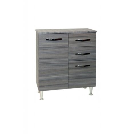 Base Antonella 2 Puertas más 2 Cajones Cm 66 X 33 X 80