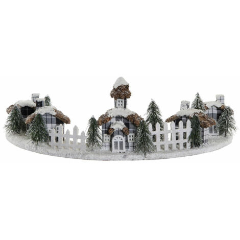 BASE ARBOL NAVIDAD CON LED - 60X30X19