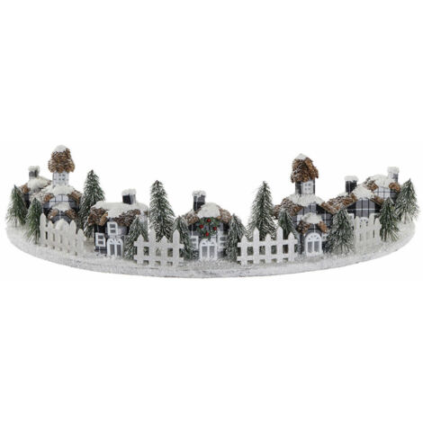 BASE ARBOL NAVIDAD CON LED - 80X40X19