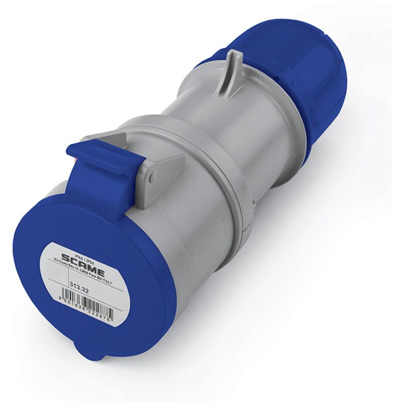 

Base Aérea Industrial CETAC 16A IP54 Optima SCAME 2P+T 250 V AC - 2P+T 250 V AC
