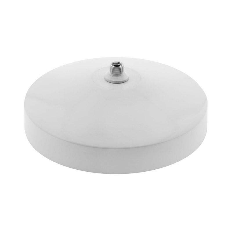 Base Pied de baround Acier laqué blanc Ø225mm