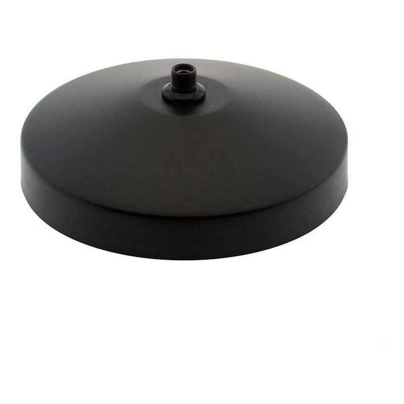 Base Pied de baround Acier laqué noir Ø225mm