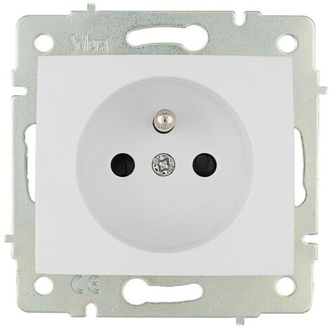 Base Bipolaire 16a 250v Avec Prise Française S.europa Solera Erp60f