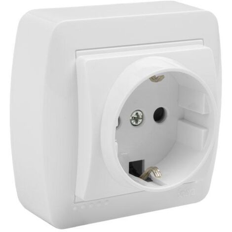 BASE BIPOLAR SUPERFICIE MODELO ATLANTIS 16A. BLANCO