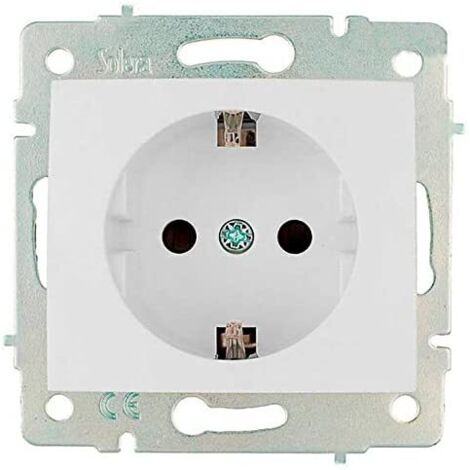 Base Bipolare t/tl 16A 250V con Otturatore Europa Solera Serie ERP60