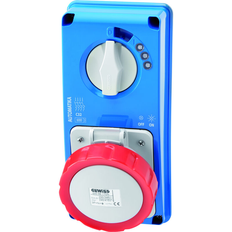 

BASE BL.VR.S.F.3P+N+T 32A 400V 6H MT GW66170N - Gewiss