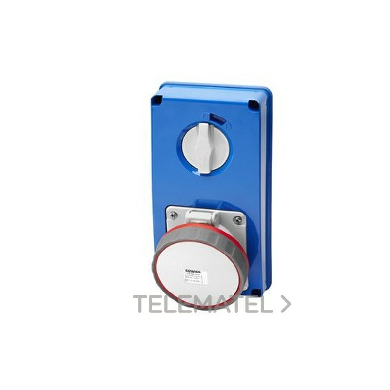 

Base Bl.Vr.S.F.3P+N+T 63A 400V 6H Sbf Gewiss Gw67364N