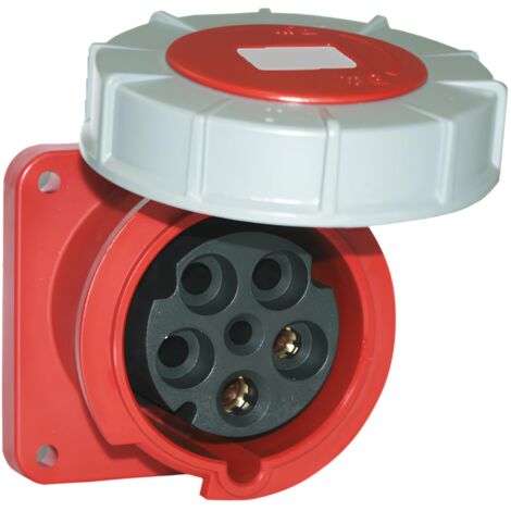 Base boîtier incliné 3P + N + TT 32A 400V IP67 SOLERA 931454A