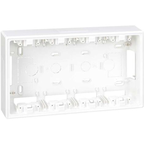 Base caja superficie para kit 4 módulos blanco SIMON 51050004-030