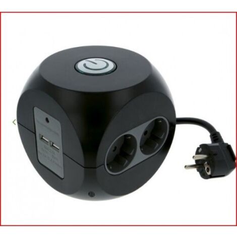 Base cargador sobremesa Polipropileno Negro Amig modelo 5540