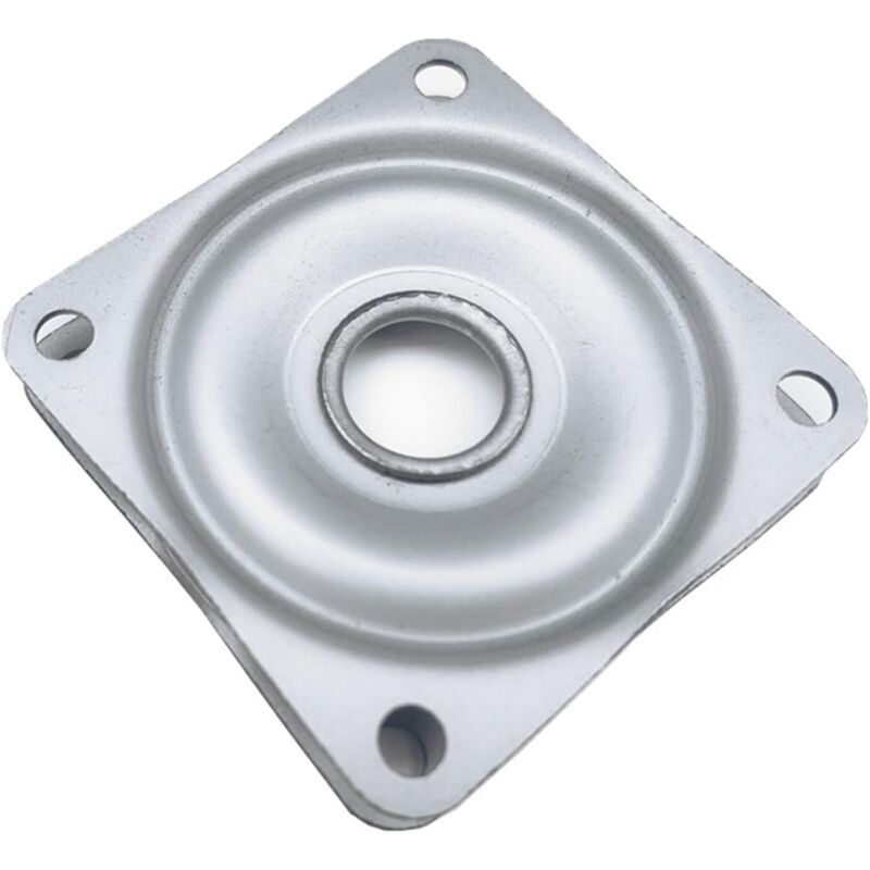Base carrée rotative à 360 degrés Plaque de roulement robuste facile à tourner Roulette