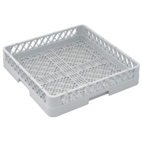 Base Casier de Lavage pour couverts 500 x 500 x 100mm - Gris - Matériel CHR Pro