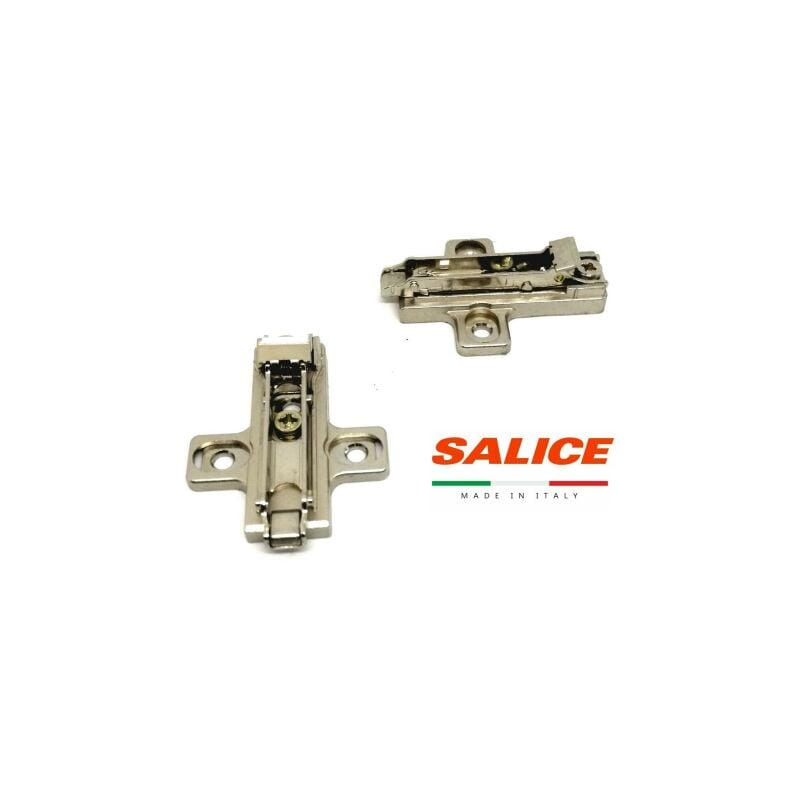Image of Salice - Base Cerniera Domi Regolabile Innesto Rapido Eccentrico Croce Automatica Mobili Ante BAR3R29