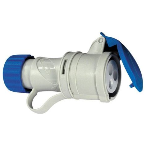 Base Cetac Asein 1100067 2P+T 220V/32A Azul