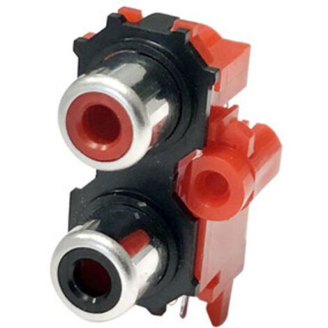 Base coaxial RCA hembra doble Electro DH 10.560/2 8430552073702