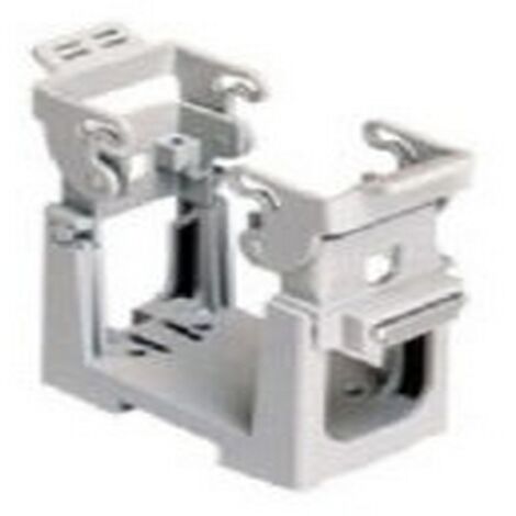 Base completa per frutti con interasse di fissaggio 104 x 27 mm