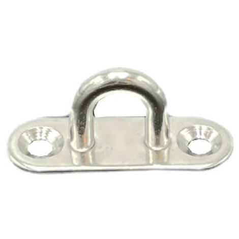 Base Con Anello Acciaio Inox Mm.60