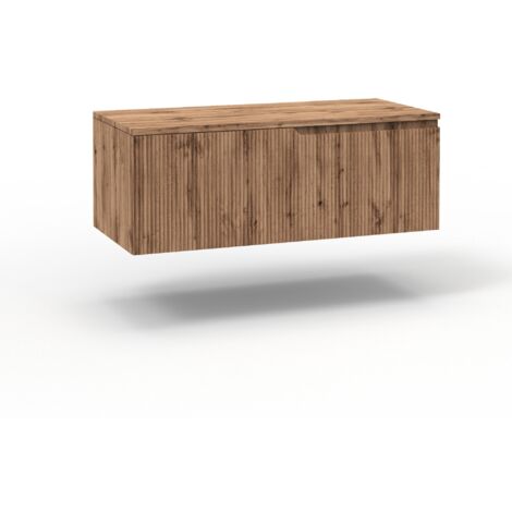 Base con top 1 cestone ZIP quercia