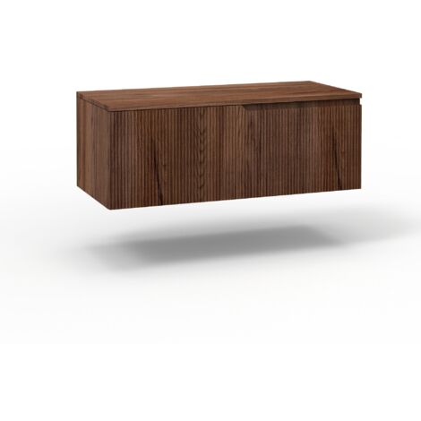 Base con top 1 cestone ZIP rovere rio