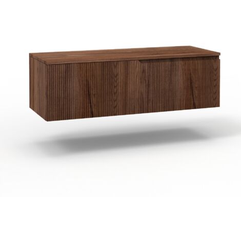 Base con top 1 cestone ZIP rovere rio