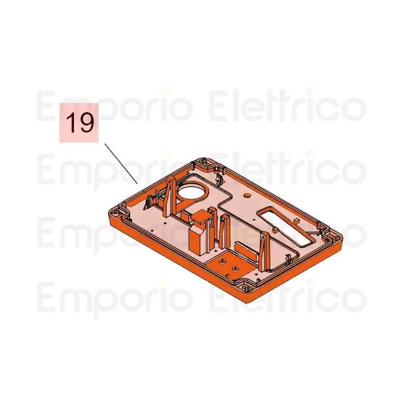 Pièce détachée base couvercle 746/844 restyling 7273405 - Faac