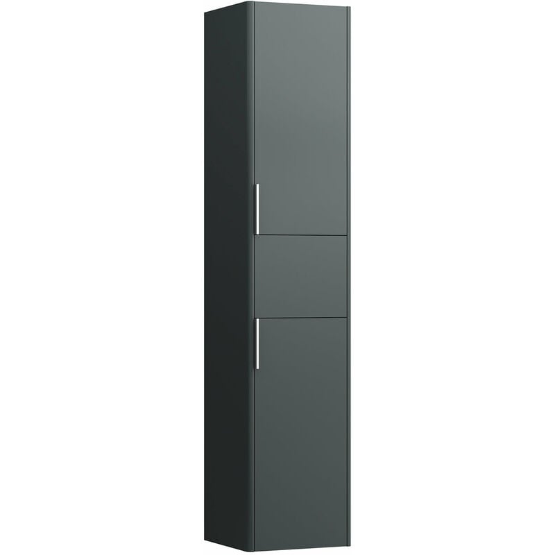 

Base corrediza Armario alto, a la izquierda con 2 puertas, 1 cajón, cierre suave, cantos redondeados, color: Gris de tráfico - H4027111102661