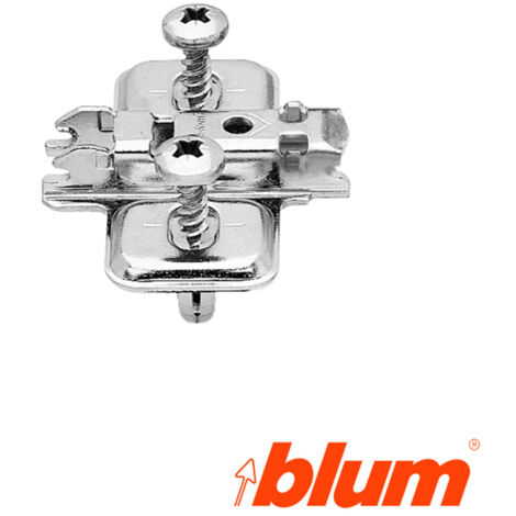 Base Cruz Zamak Clip Top 9Mm C.Excentrica Tornillo