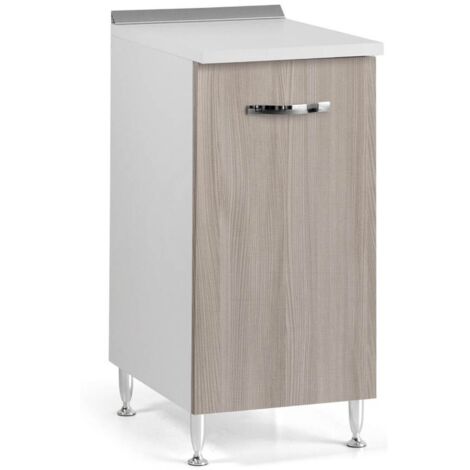 Base cucina con anta 40x50x85H colore olmo