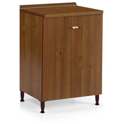 Base cucina con anta 60x50x85H noce antico